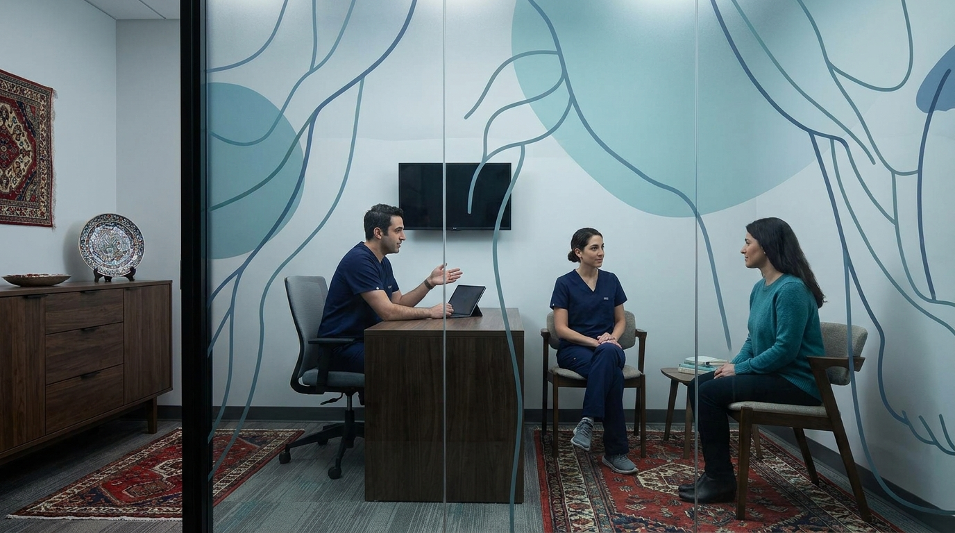 Proktoloji uzmanı klinik ortam